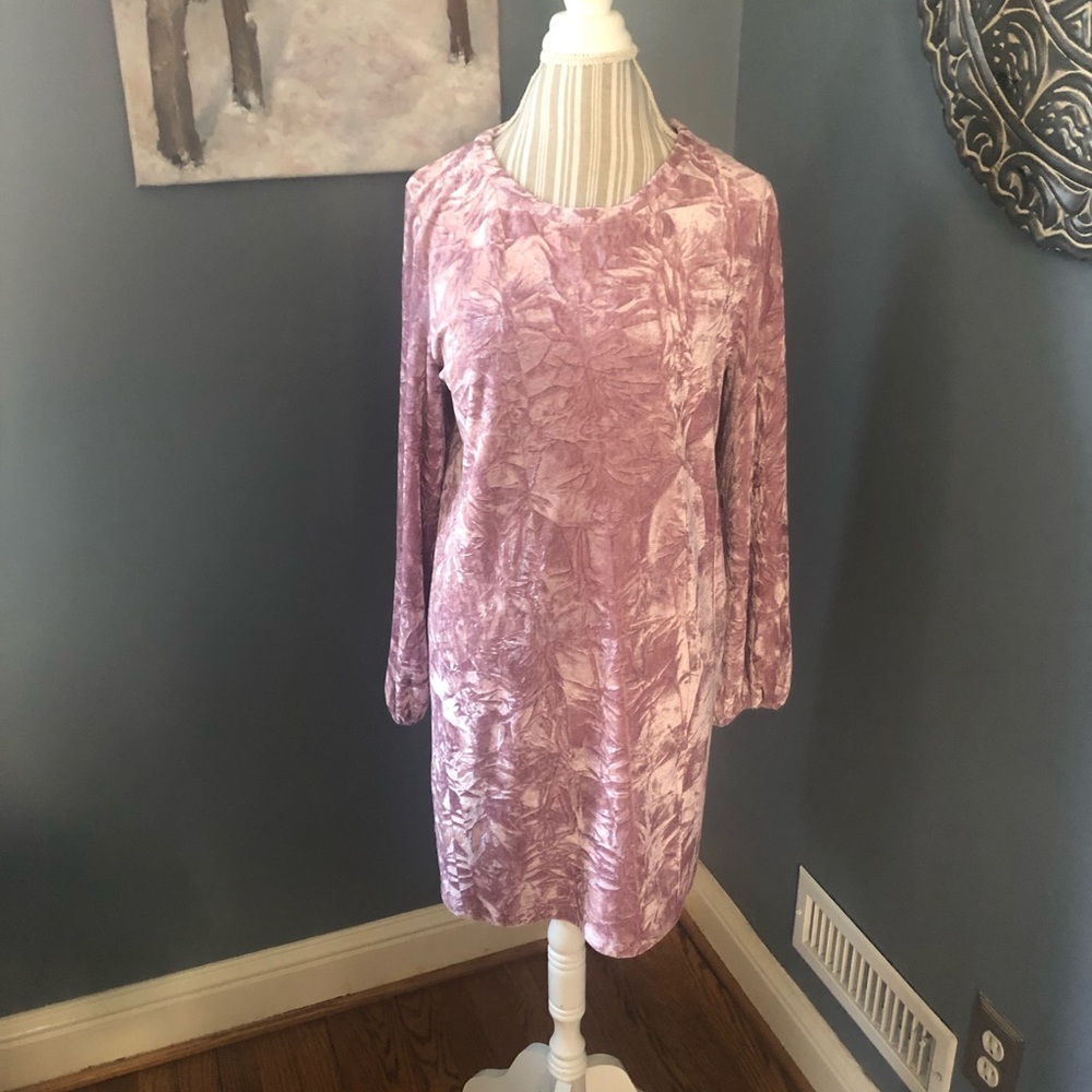 Nordstrom Abound crushed velvet dress